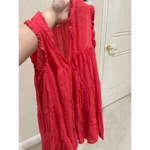 And Now This Coral Dress